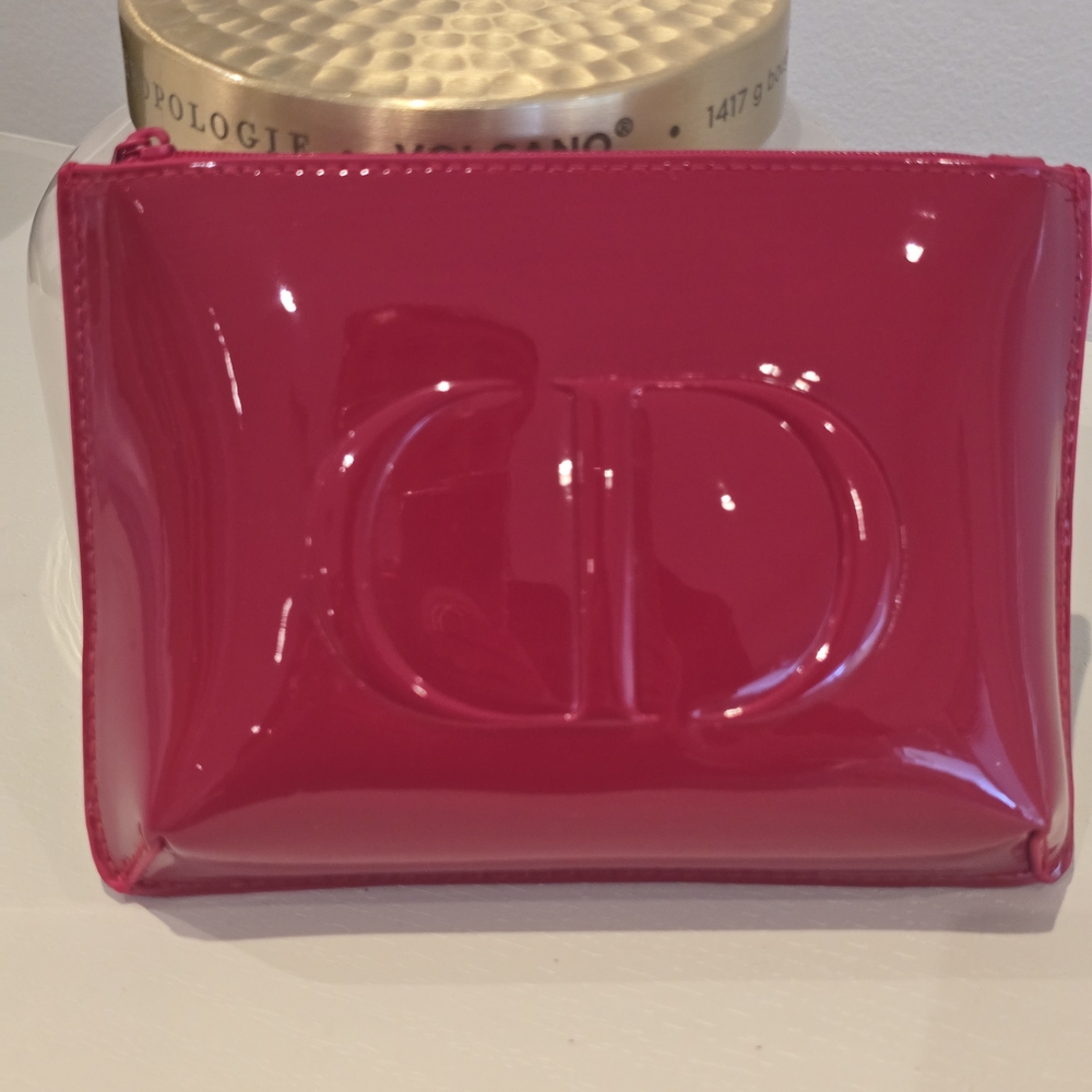 Christian Dior Beauty Red Patent Trousse Pouch - Lunar New Year 2026